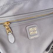 Kitlife Miu Miu Brown Leather Beau Handle Bag 5BB117 34x23x12cm  - 2
