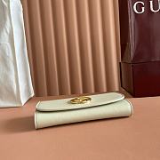 Kitlife Gucci Blondie Wallet On Chain In White 725215 21x10.5cm - 4