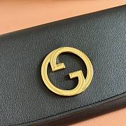 Kitlife Gucci Blondie Wallet On Chain In Black 725215 21x10.5cm - 6