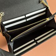Kitlife Gucci Blondie Wallet On Chain In Black 725215 21x10.5cm - 2