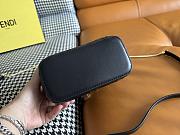 Kitlife Fendi Black Nappa Leather Vanity Bag 16x8x11cm - 6