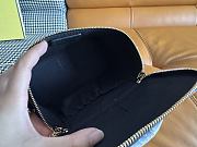 Kitlife Fendi Black Nappa Leather Vanity Bag 16x8x11cm - 5