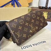 Kitlife Louis Vuitton LiLy Woc Monogram Brown Bag M82509 20.5×10×3.5cm - 4