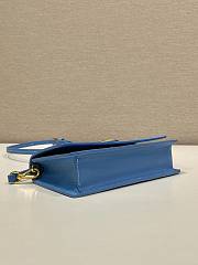 Kitlife Prada Saffiano Blue Leather Mini Bag 1NF059 18x9.5x3cm - 4