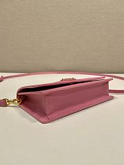 Kitlife Prada Saffiano Pink Leather Mini Bag 1NF059 18x9.5x3cm - 5