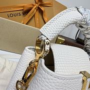 Kitlife Louis Vuitton Capucines Nano Bag Cream M25611 16.3x11x6.5cm - 4