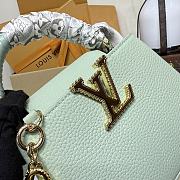 Kitlife Louis Vuitton Capucines Mini Bag Jade Green M15157 21x13.6x8cm - 2