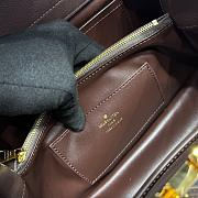 Kitlife Louis Vuitton Capucines MM Souple Bag Dark Brown M12924 33x24x12cm - 3