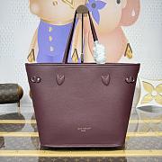 Kitlife Louis Vuitton Neverfull Inside Out MM Bag Burgundy M25663 31x28x14cm - 5