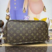 Kitlife Louis Vuitton Neverfull Inside Out MM Bag Burgundy M25663 31x28x14cm - 3