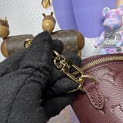 Kitlife Louis Vuitton Mini Bumbag Burgundy M25905 17x12x9.5cm - 3
