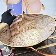 Kitlife Louis Vuitton Neverfull Inside Out GM Bag Cream M15124 39x32x19cm - 5