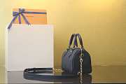 Kitlife Louis Vuitton Speedy Bandouliere 20 Bag Black Monogram Empreinte Leather M58953 20.5x13.5x12cm  - 6