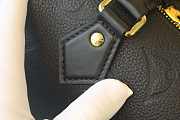 Kitlife Louis Vuitton Speedy Bandouliere 20 Bag Black Monogram Empreinte Leather M58953 20.5x13.5x12cm  - 3