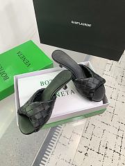 Kitlife Bottega Veneta Blink High-heeled Mules in Black - 6