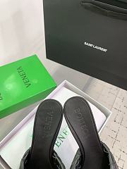 Kitlife Bottega Veneta Blink High-heeled Mules in Black - 2