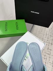 Kitlife Bottega Veneta Blink High-heeled Mules in Blue - 5