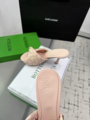 Kitlife Bottega Veneta Blink High-heeled Mules in Light Pink - 5