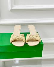 Kitlife Bottega Veneta Blink Mules Raffia Natural - 1