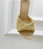 Kitlife Bottega Veneta Blink Mules Raffia Natural - 3