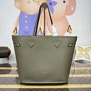 Kitlife Louis Vuitton Neverfull Inside Out MM Bag Grey M25664 31x28x14cm  - 4