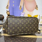 Kitlife Louis Vuitton Neverfull Inside Out MM Bag Grey M25664 31x28x14cm  - 5
