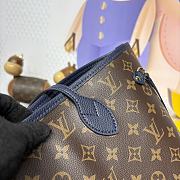 Kitlife Louis Vuitton Neverfull Inside Out MM Bag Blue Navy M25664 31x28x14cm - 5