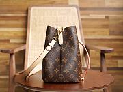 Kitlife Louis Vuitton Néonoé BB Bag Brown Monogram Canvas M46581 20x20x13cm - 2