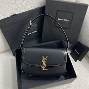 Kitlife Saint Laurent Solferino Medium in Black Box Bag 832330 24.5x15x8.5cm - 1