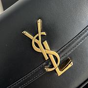 Kitlife Saint Laurent Solferino Medium in Black Box Bag 832330 24.5x15x8.5cm - 4