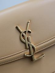 Kitlife Saint Laurent Solferino Medium in Beige Box Bag 832330 24.5x15x8.5cm  - 6