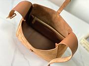 Kitlife Saint Laurent Le 5 À 7 Supple Small In Brown Suede 713938 23x22x8.5cm - 3