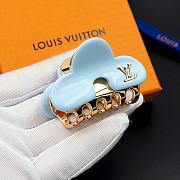 Kitlife Louis Vuitton Blue Metal Hair Clip - 6