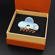 Kitlife Louis Vuitton Blue Metal Hair Clip - 3