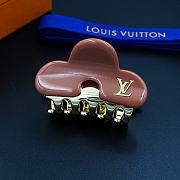 Kitlife Louis Vuitton Dark Brown Metal Hair Clip - 2