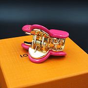 Kitlife Louis Vuitton Pink Metal Hair Clip  - 6