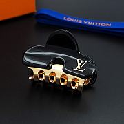 Kitlife Louis Vuitton Black Metal Hair Clip  - 6