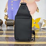Kitlife Louis Vuitton Avenue PM Crossbody Bag Black M15255 16x33x5.7cm - 3