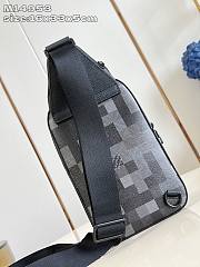 Kitlife Louis Vuitton Avenue Crossbody Bag Bag Damoflage Black M14953 16x33x5.7cm - 2