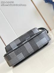 Kitlife Louis Vuitton Avenue Crossbody Bag Bag Damoflage Black M14953 16x33x5.7cm - 3