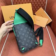 Kitlife Louis Vuitton Avenue PM Crossbody Bag Bamboo Green M25891 16x33x5.7cm - 5