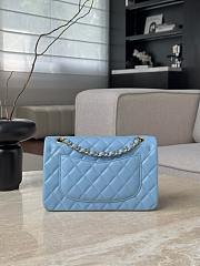 Kitlife Chanel 23 Blue CF Bag With Light Gold Hardware 14.5x23x6cm  - 6