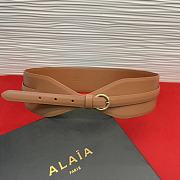 Kitlife Alaia Waist Belt In Brown 7cm - 5