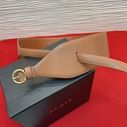 Kitlife Alaia Waist Belt In Brown 7cm - 4