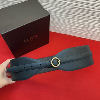 Kitlife Alaia Waist Belt In Black 7cm