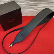 Kitlife Alaia Waist Belt In Black 7cm - 6