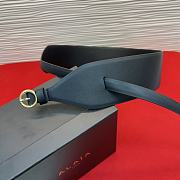 Kitlife Alaia Waist Belt In Black 7cm - 2