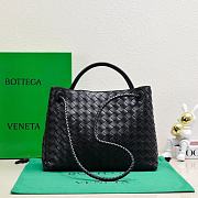 Kitlife Bottega Veneta Andiamo Bag Black 743572 32x24x12cm - 2