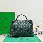 Kitlife Bottega Veneta Andiamo Bag Dark Green 743572 32x24x12cm - 2