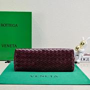 Kitlife Bottega Veneta Andiamo Bag Burgundy 743572 32x24x12cm - 5